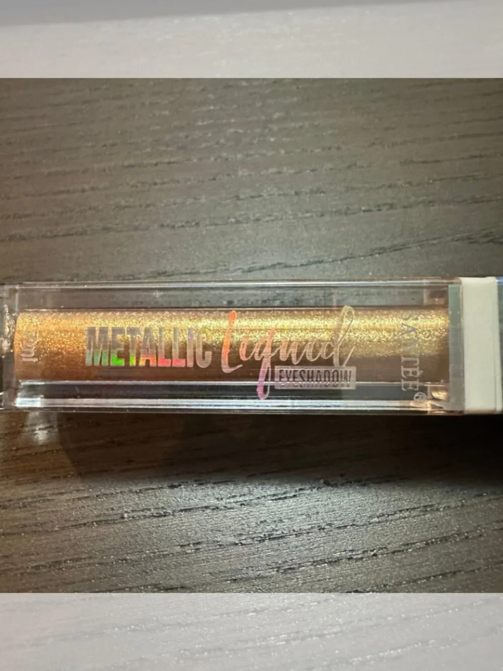 Santee Metallic Liquid Eyeshadow Shimmer Sparkle Gold Lust ST486 NEW